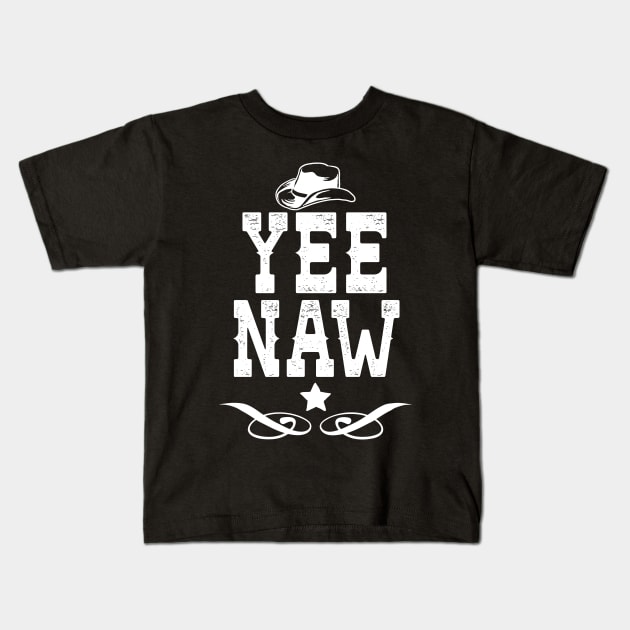 Yee Naw Kids T-Shirt by Eugenex